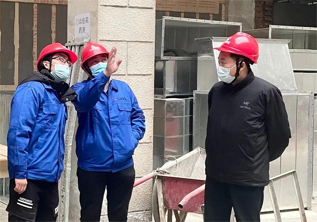一手抓防疫，一手抓生產(chǎn)！立豪集團(tuán)董事長(zhǎng)赴陜藥集團(tuán)山海丹醫(yī)院項(xiàng)目督導(dǎo)檢查
